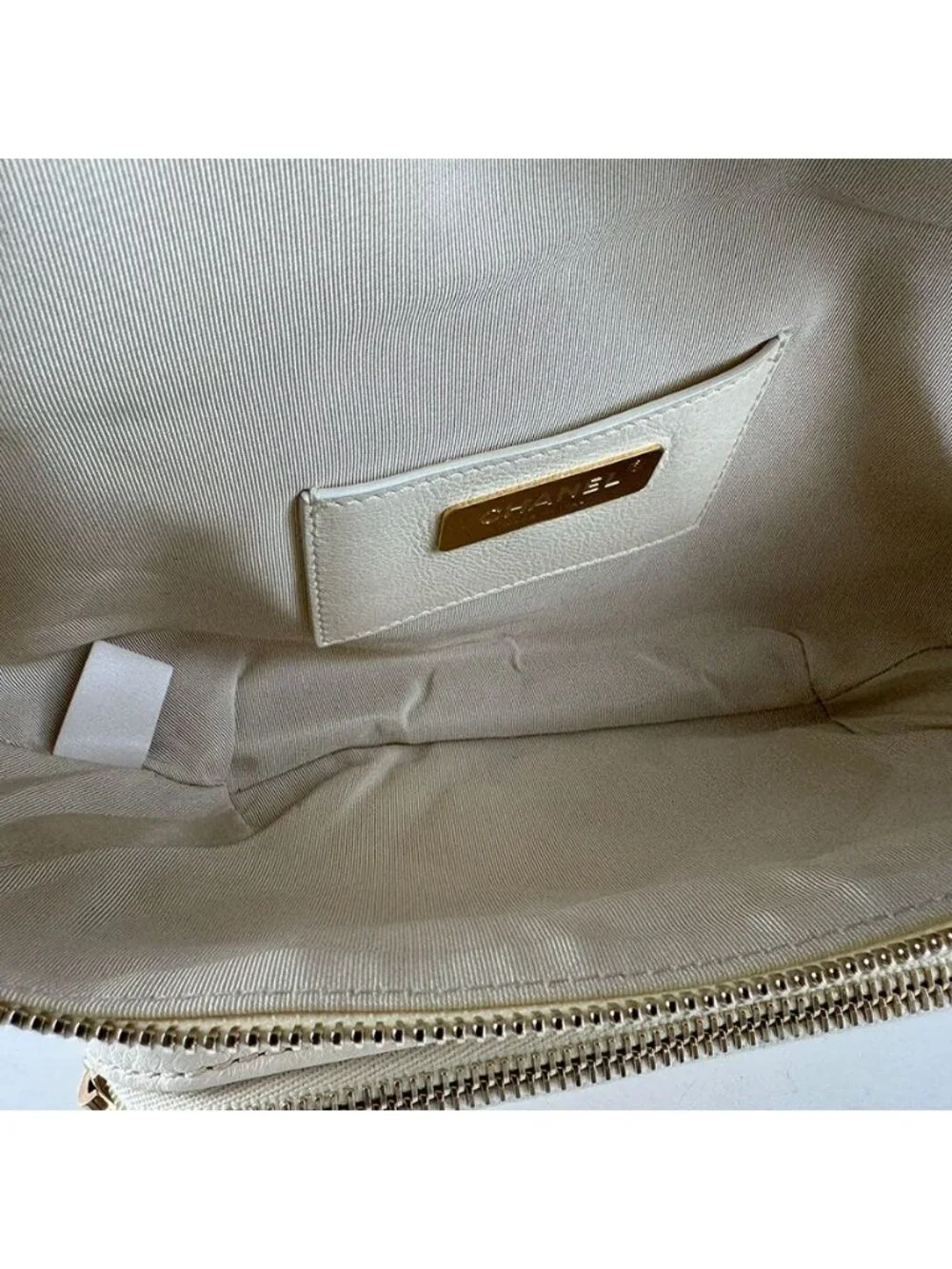 Chanel Shoulder Bag Ivory